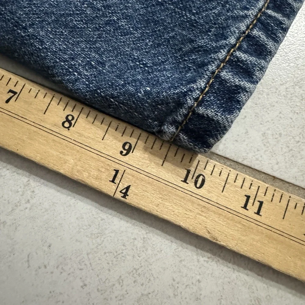 Levis 550 Jean Shorts Mens 38 Blue‎ Medium Wash Denim Skater Grunge 10